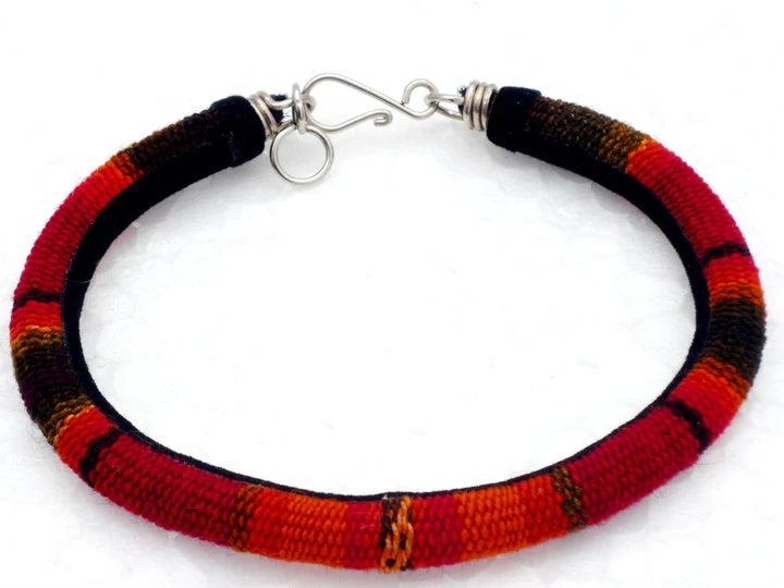 100 MIX PERUVIAN MANTA -FRIENDSHIP BRACELET- HANDMADE