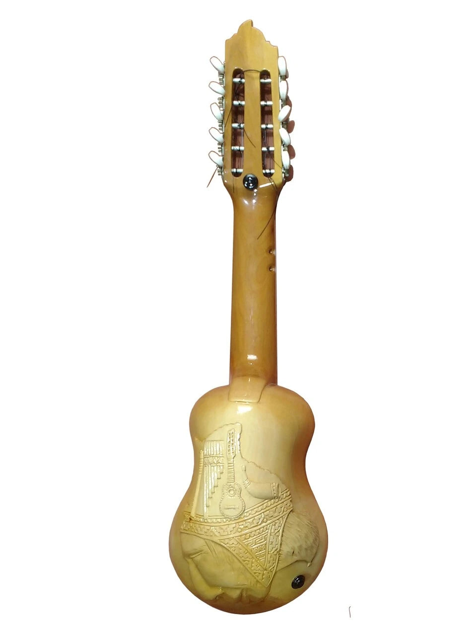 Professional Charango Chasqui - carved