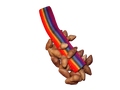Chajchas Amazon Hand Shaker | Inka Colors | Single