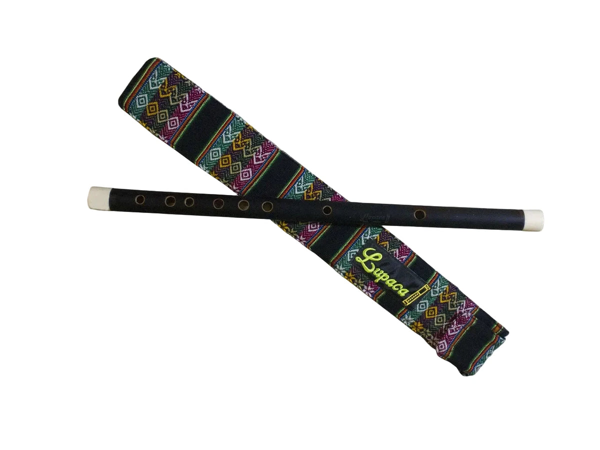 Professional Lupaca Black Dizi flute in G