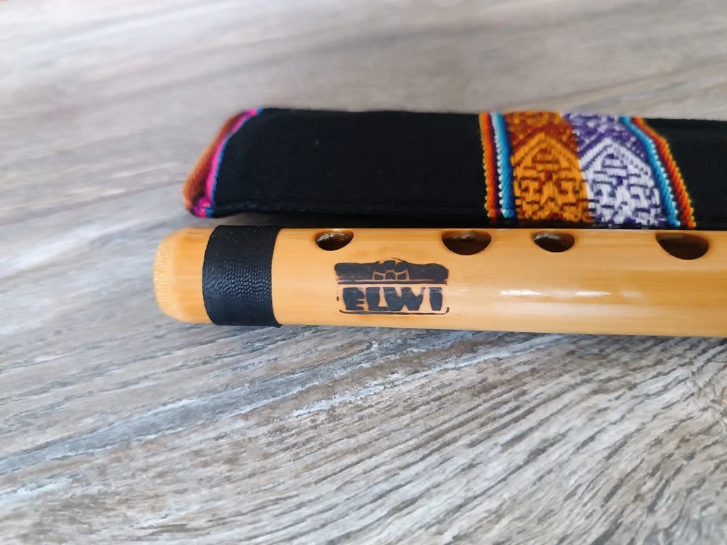 Elwi bamboo quena flute in G