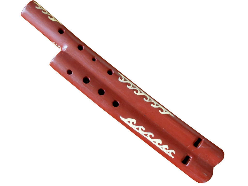 Ancient Double Flute Gaita from Cajamarca Peru Replica