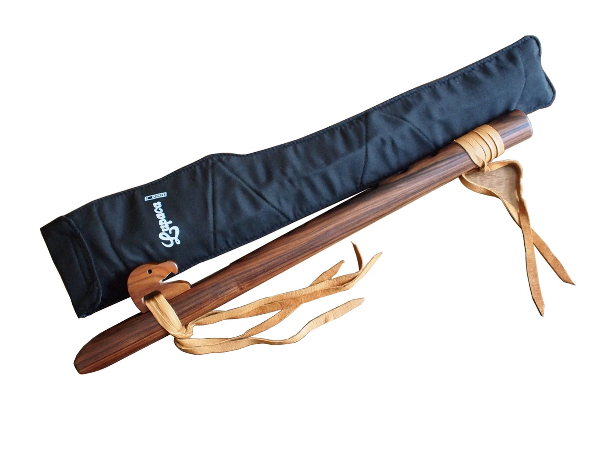 Professional Lupaca Jacaranda Native Flute in A (La) Eagle