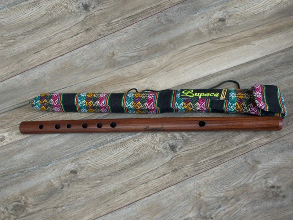 Professional Lupaca Transverse flute jacaranda wood G