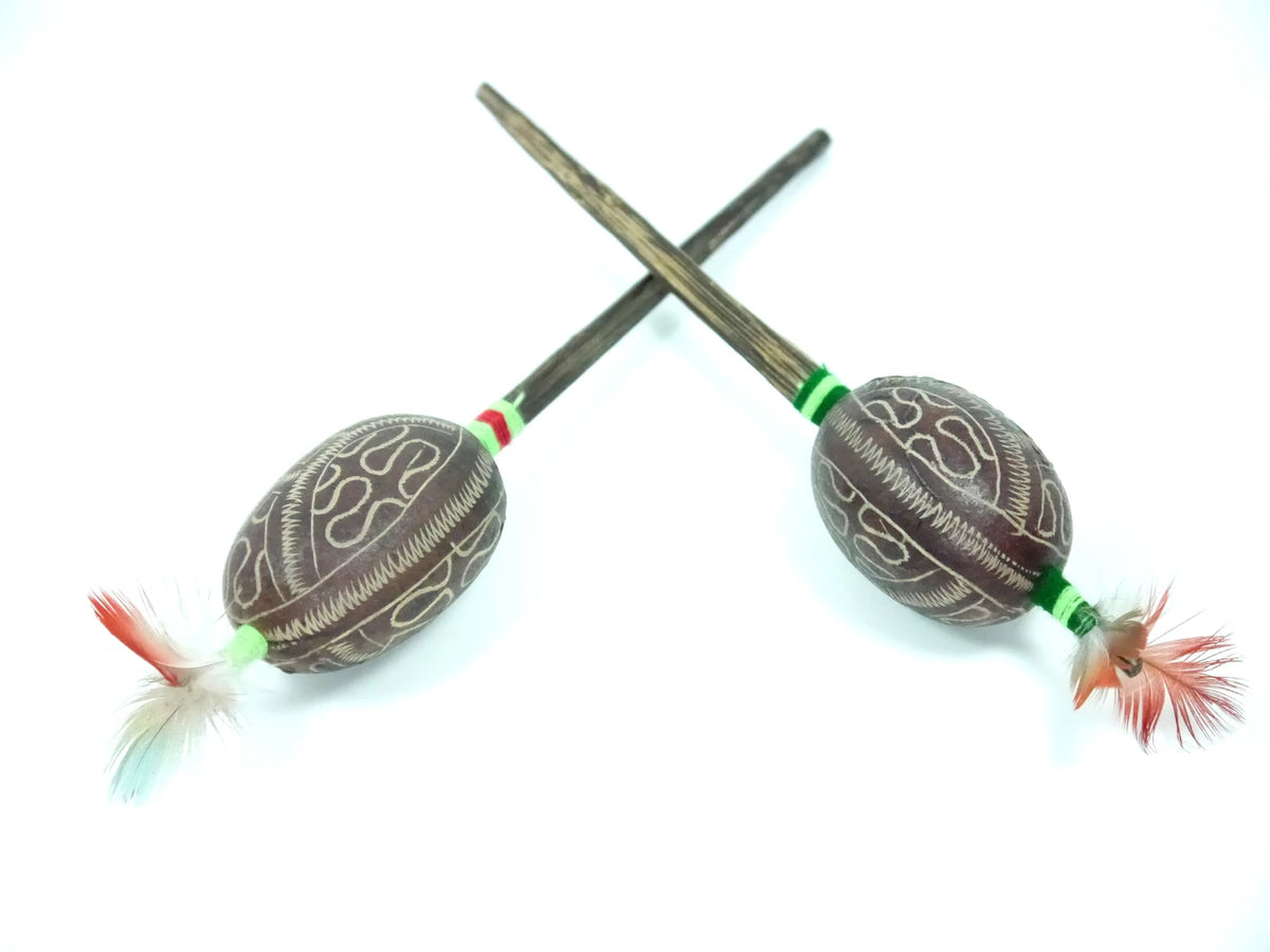 Amazonian Huingo & Chonta Maracas