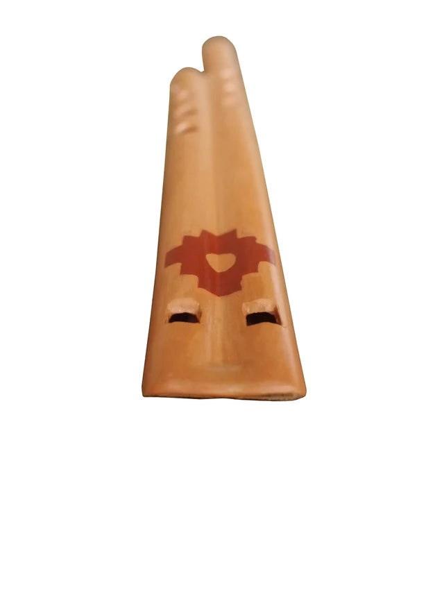Gaita Tradicional – Ancient Double Flute from Cajamarca, Peru (Replica)