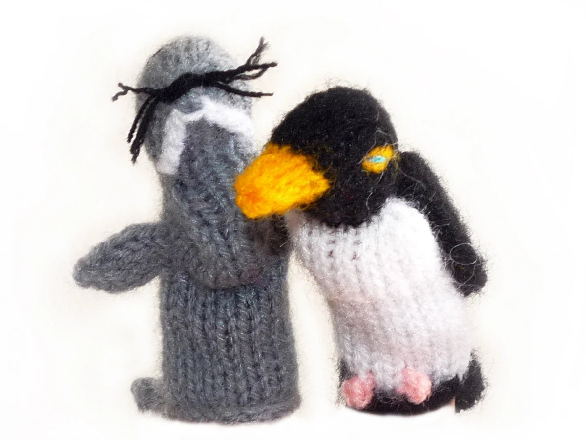 1,000 Zoo Animal Finger Puppets | Wholesale Lot | Hand-Knit Wool | Handmade in Peru
