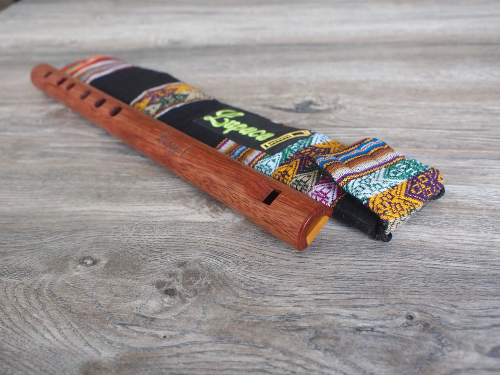 Professional Lupaca Pincuyo recorder flute in G (Sol) in native wood