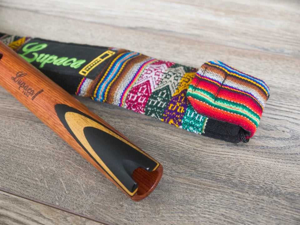 Premium Lupaca Quena in Palo Rosa wood and Ebony