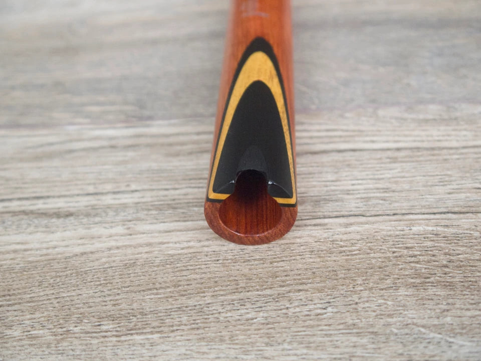 Premium Lupaca Quena in Palo Rosa wood and Ebony