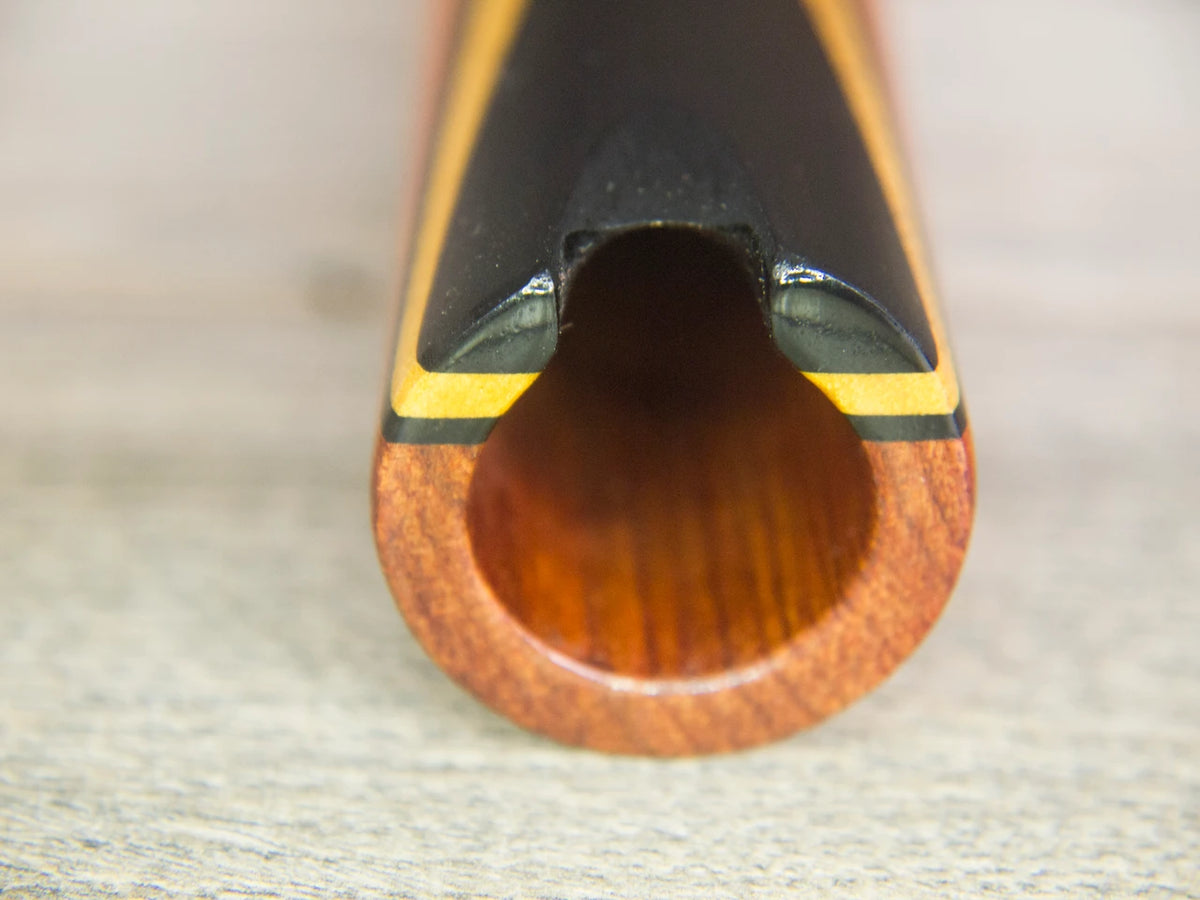 Premium Lupaca Quena in Palo Rosa wood and Ebony