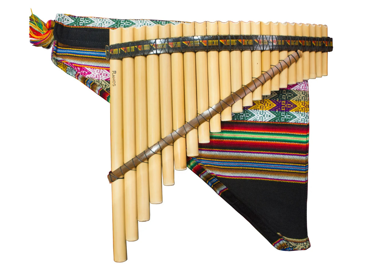 Professional Ramos Panflute 22 Pipes – Tunable | Right & Left Handed