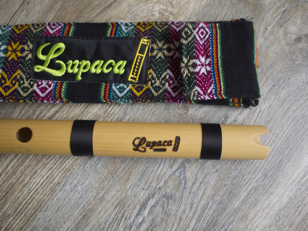 Professional Lupaca bamboo Quena Flute in F