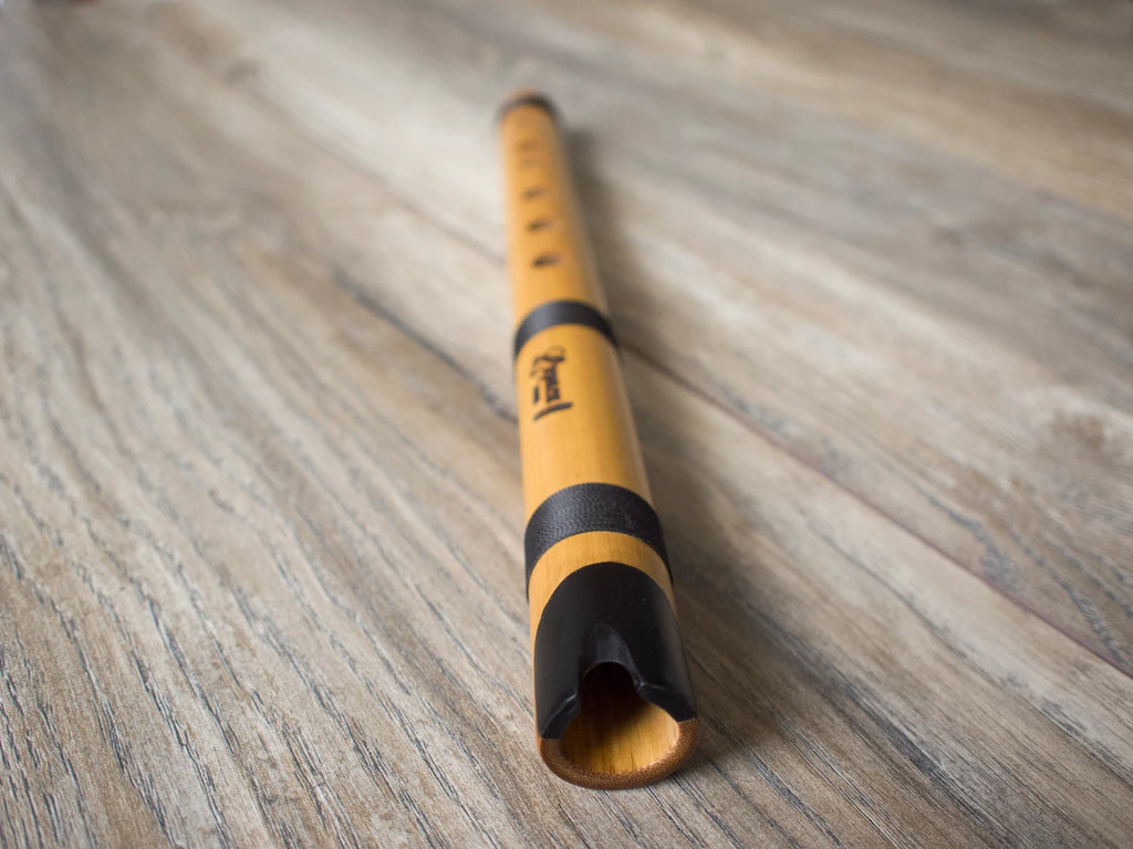 Professional Lupaca bamboo Quena with ebony wood mouthpiece in G