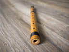 Professional Lupaca bamboo Quena with ebony wood mouthpiece in G