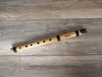 Professional Lupaca bamboo Quena with ebony wood mouthpiece in G