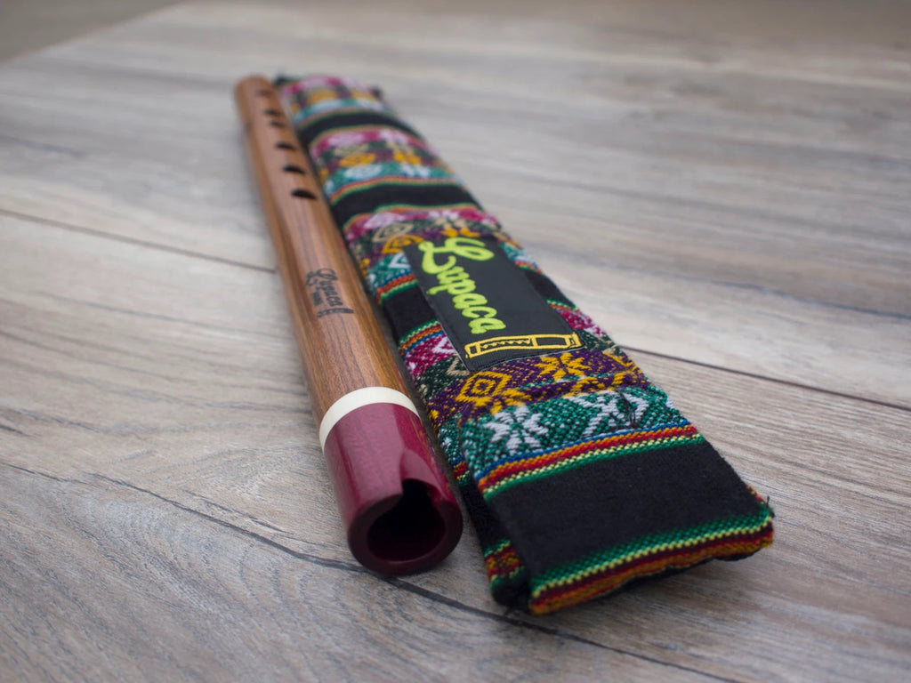 Professional Lupaca Quena – Bone, Jacaranda & Purple Heart | G Major