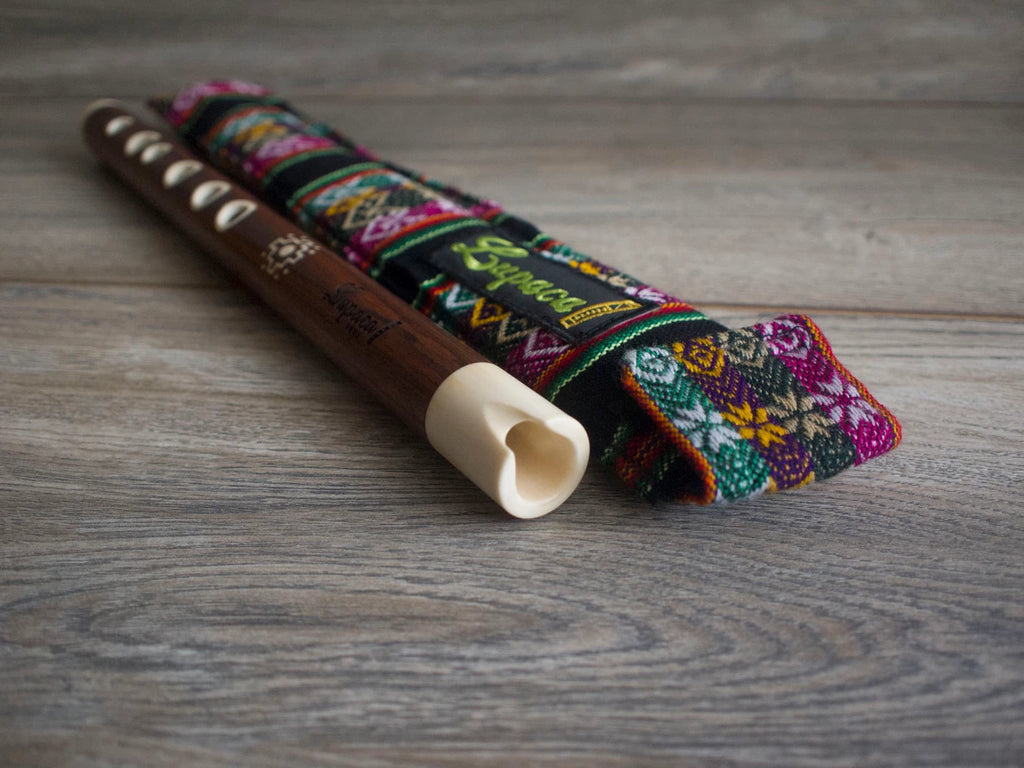 Professional Lupaca Quena | Jacaranda Wood & Bone | G Major