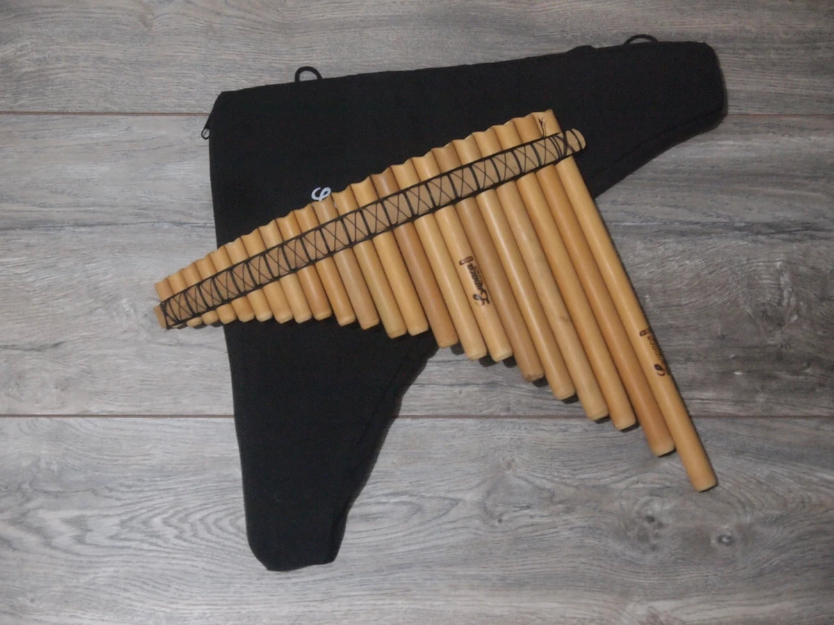 Professional Lupaca Panflute | 22 Pipes | A Minor