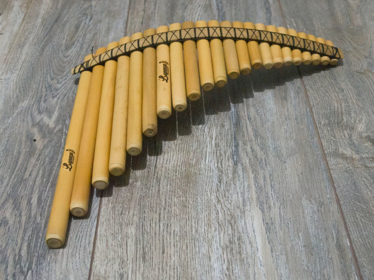 Professional Lupaca Panflute | 22 Pipes | A Minor