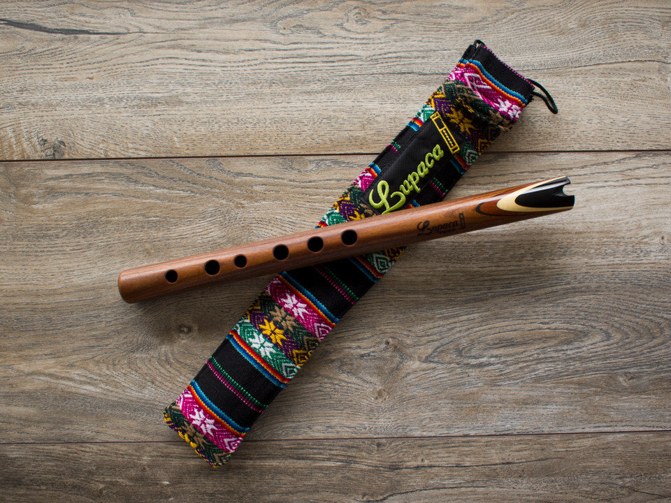 Professional Premium Lupaca  Quena in Jacaranda and Ebony