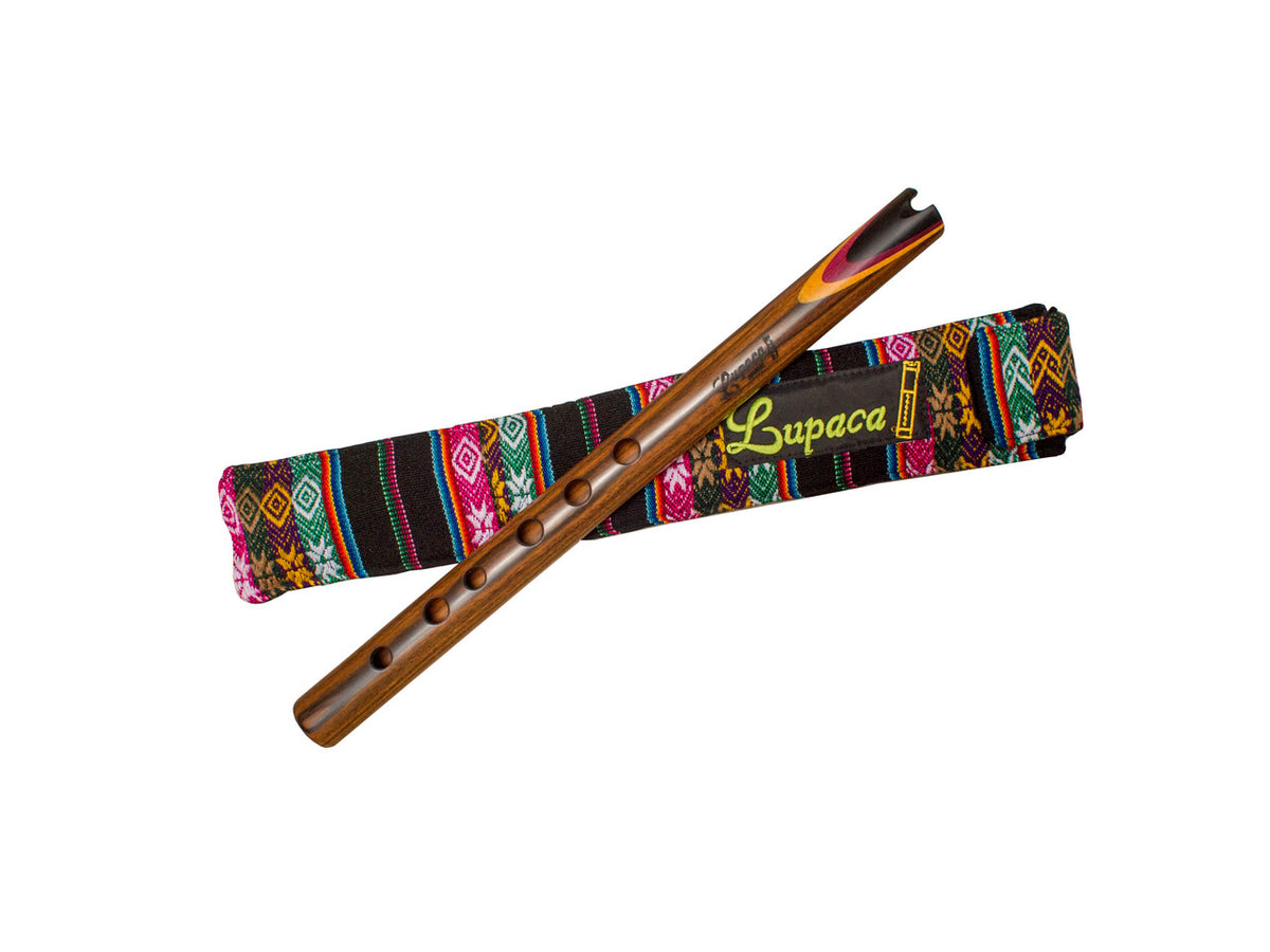 Professional Lupaca Quena – Jacaranda, Purple Heart & Ebony Wood