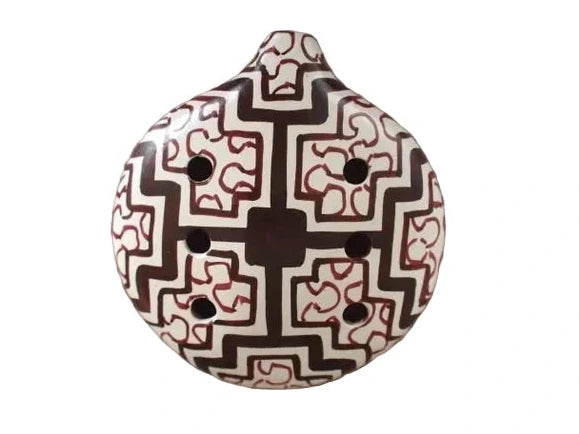 Ocarina - geometric design - Inca culture - Flute
