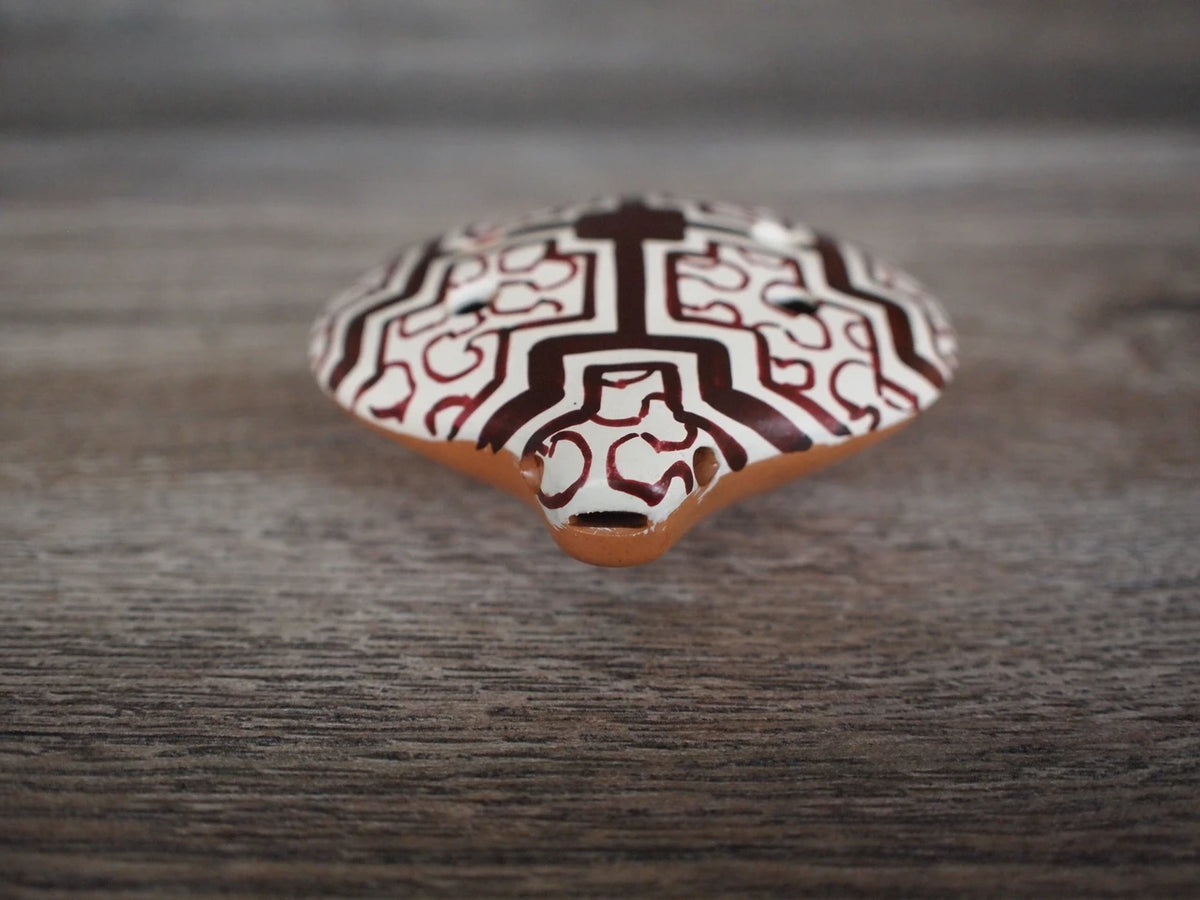 Ocarina - geometric design - Inca culture - Flute