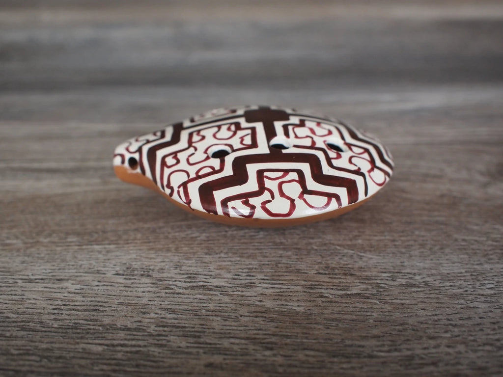 Ocarina - geometric design - Inca culture - Flute