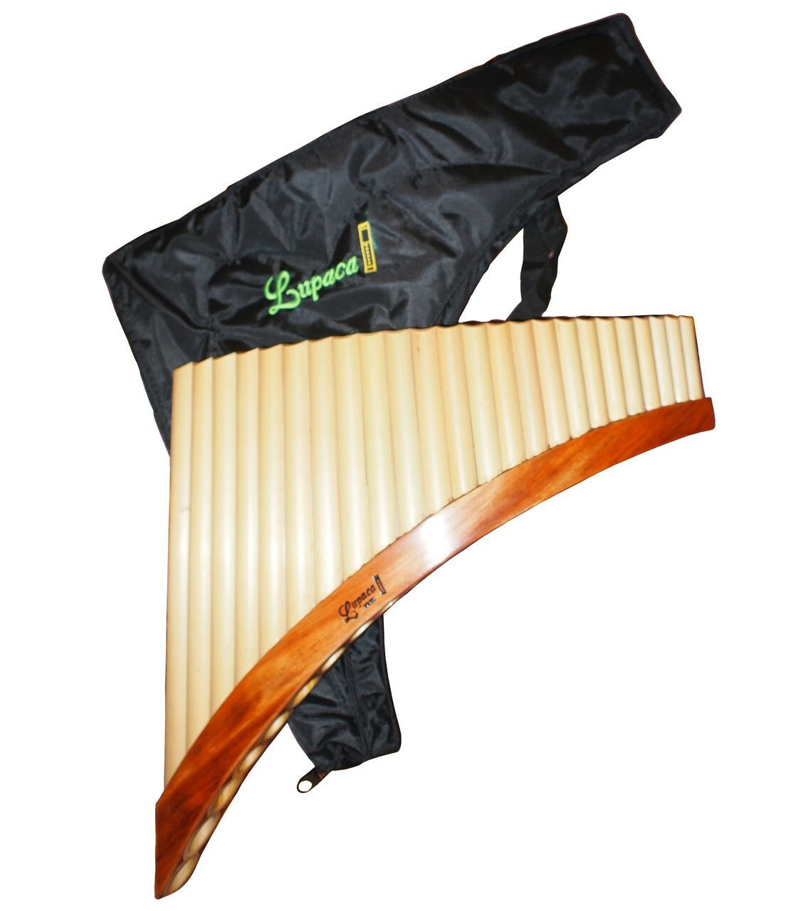 Professional Lupaca Pan Flute 24 Pipes Tunable Bamboo Peru