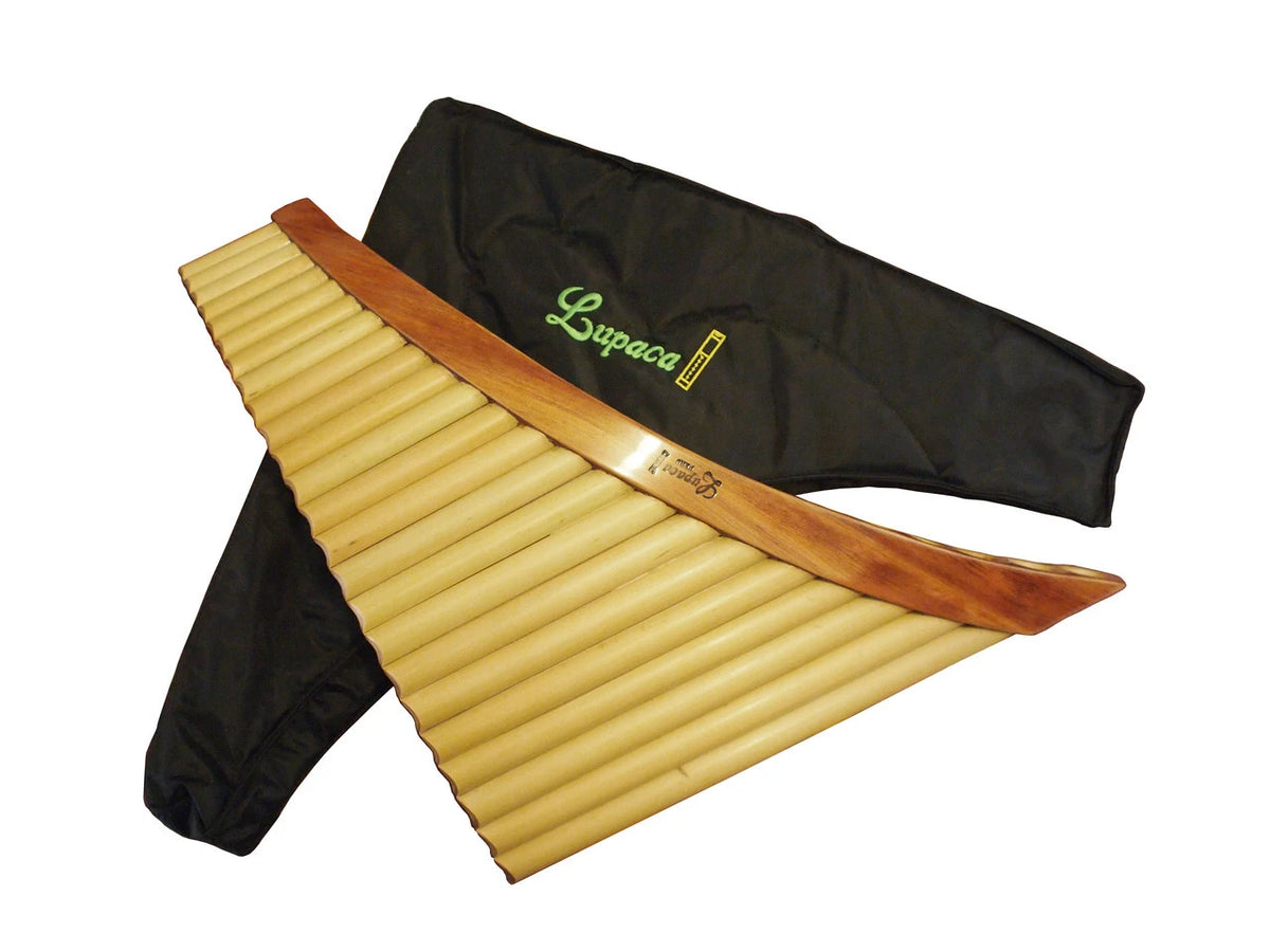 Professional Lupaca Pan Flute 24 Pipes Tunable Bamboo Peru