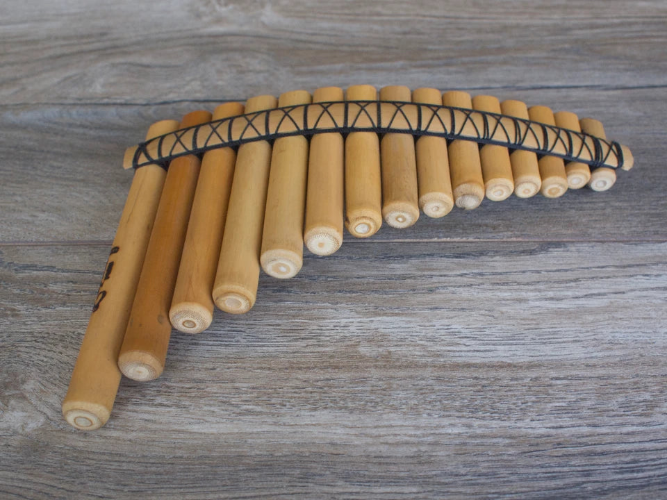 Lupaca Panflute 15 Pipes – A Minor | Intermediate Level