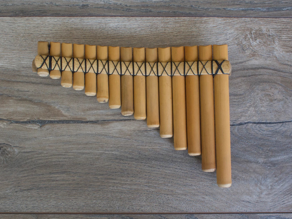 Lupaca Panflute 15 Pipes – A Minor | Intermediate Level