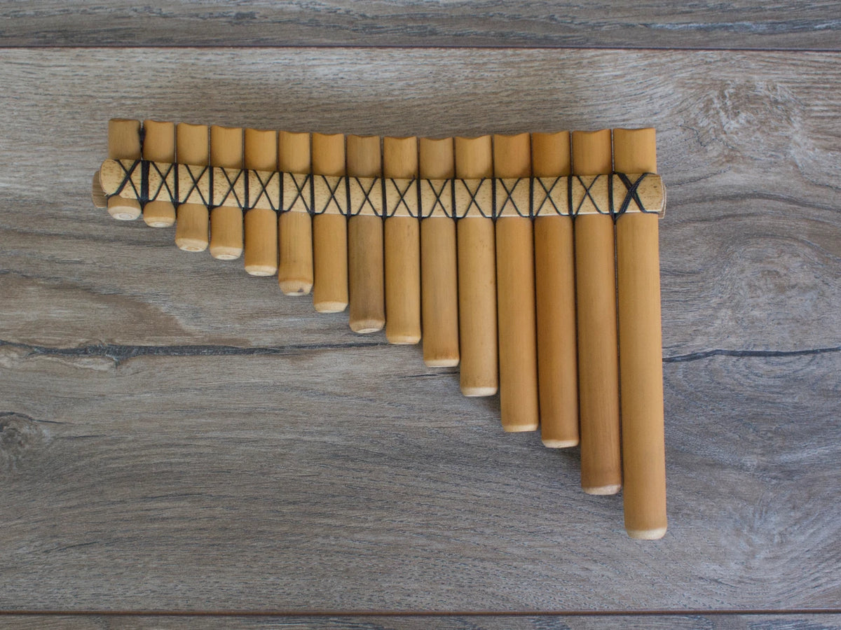 Lupaca Panflute 15 Pipes – A Minor | Intermediate Level
