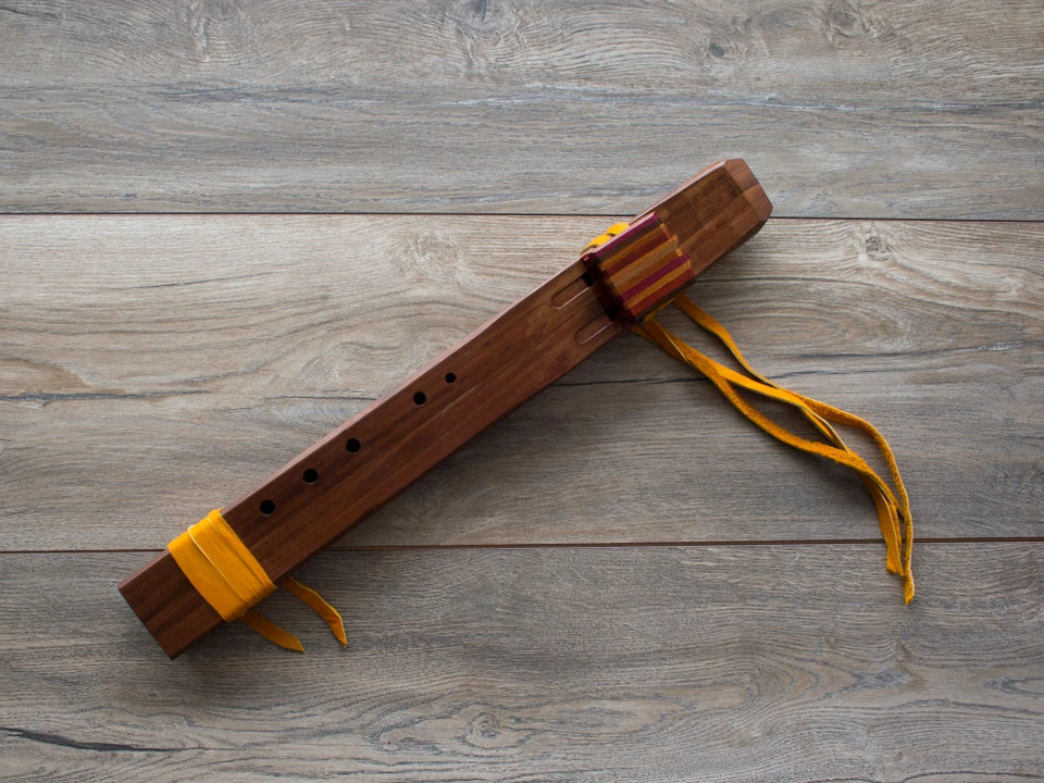 Professional Lupaca Drone Native American Flute in G (Sol)  Aguano Masha wood