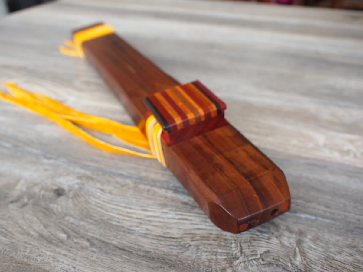 Professional Lupaca Drone Native American Flute in G (Sol)  Aguano Masha wood