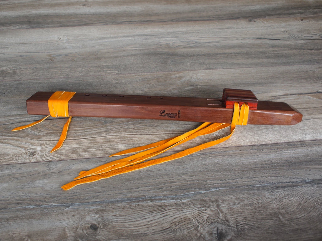 Professional Lupaca Drone Native American Flute in G (Sol)  Aguano Masha wood