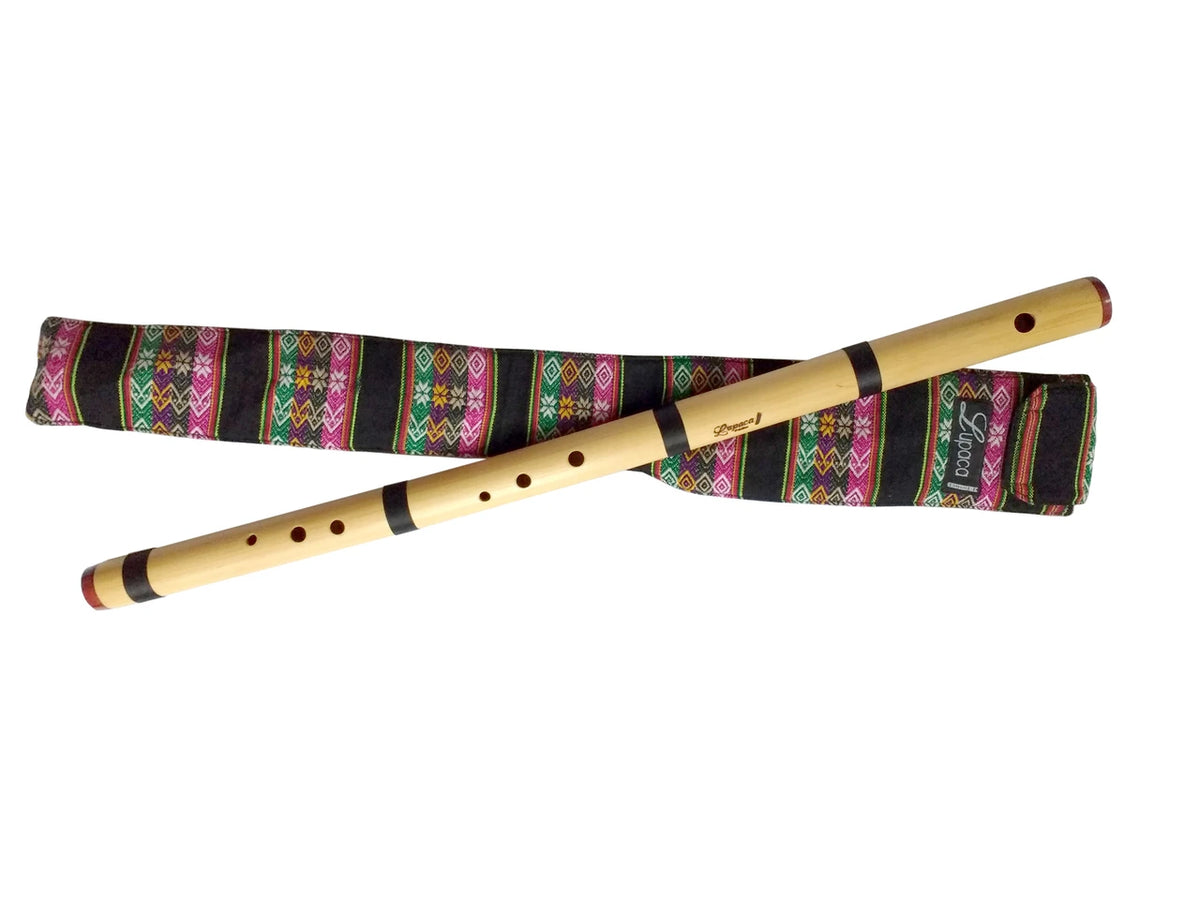 Professional Lupaca Pfuña bamboo Flute in G