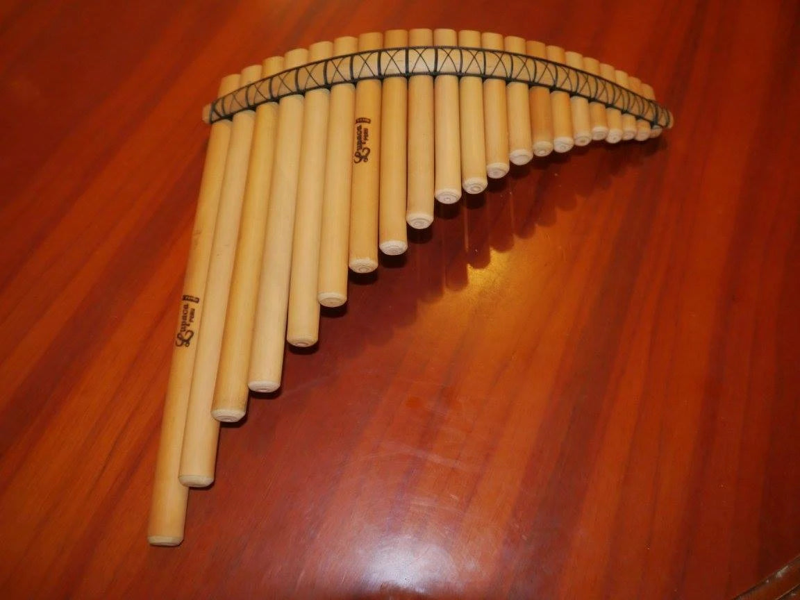 Professional Lupaca panflute 21 pipes with case