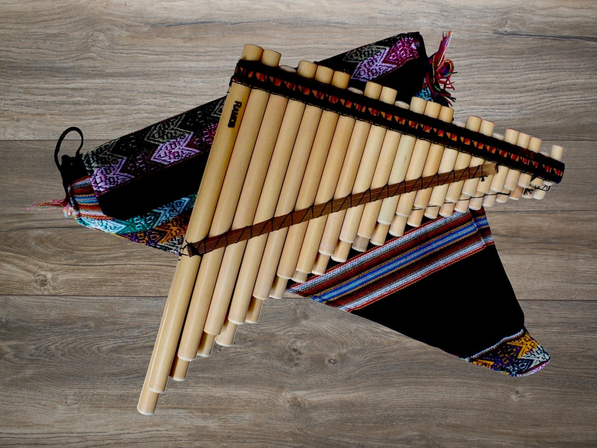 Ramos Chromatic Zampoña Pan Flute | Piano Keyboard Layout