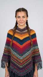 Alpaca Andean Poncho 2
