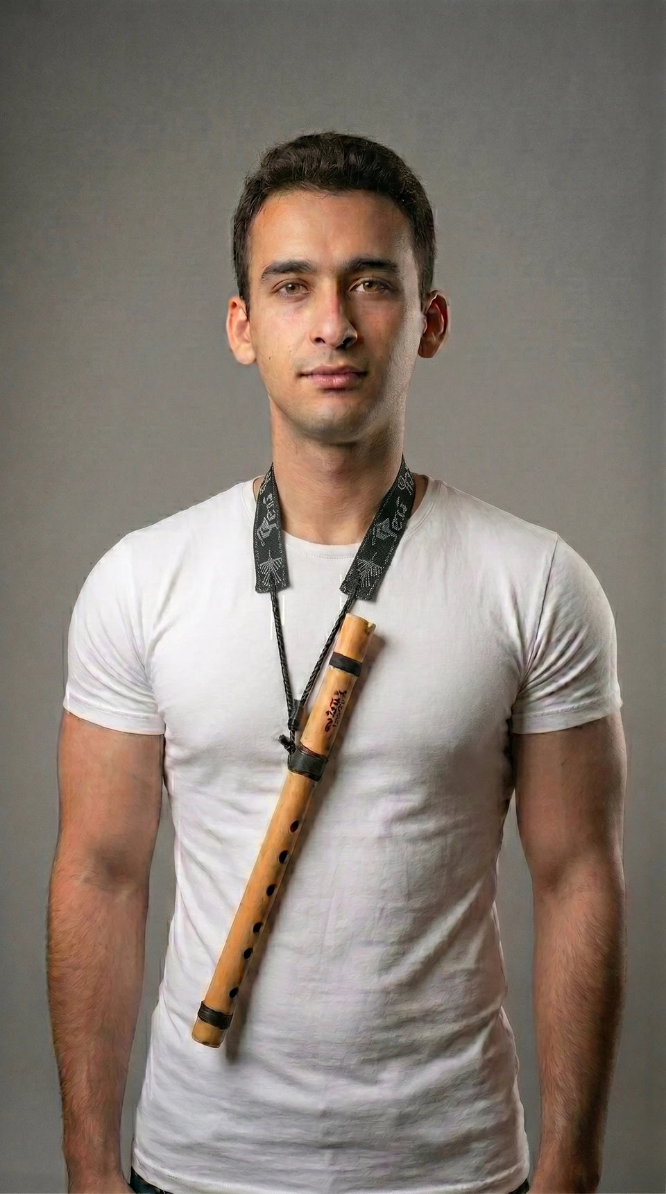 Quena Neck Strap | Nazca Lines Design