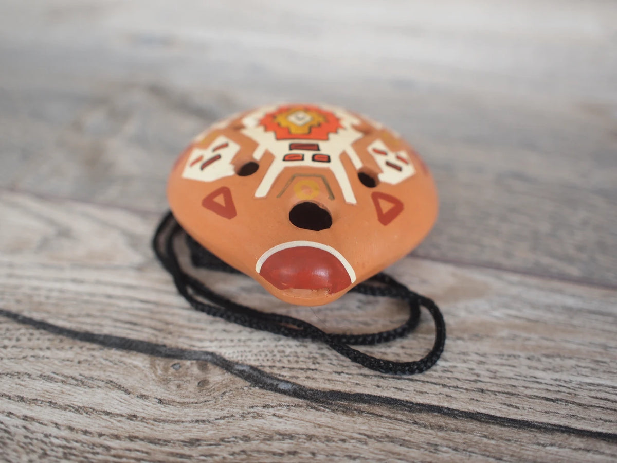 Ocarina- God Kon paracas culture - Whistle Flute