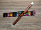 Professional Lupaca  Jacaranda wood and Bone Quena in G