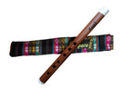 Professional Lupaca  Jacaranda wood and Bone Quena in G
