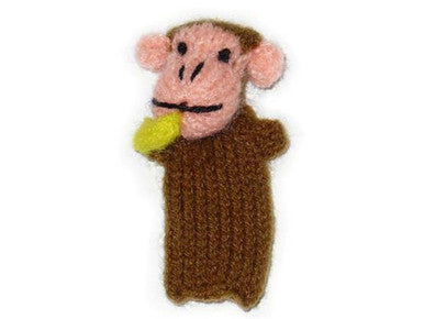 100  Hand Knit Finger Puppets - Handmade Peru Toy