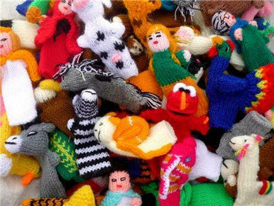 2000 Handwoven- Finger Puppets - Wholesale Peruvian Toy