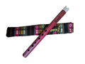 Professional Lupaca  Purple Heart wood and Bone Quena in G