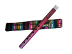 Professional Lupaca  Purple Heart wood and Bone Quena in G