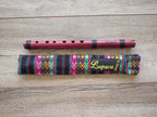 Professional Lupaca Purple Heart Wood (Moradillo) Quena Flute in G